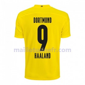 Maillot de Foot Borussia Dortmund Erling Braut Haland 9 Domicile 2020-21